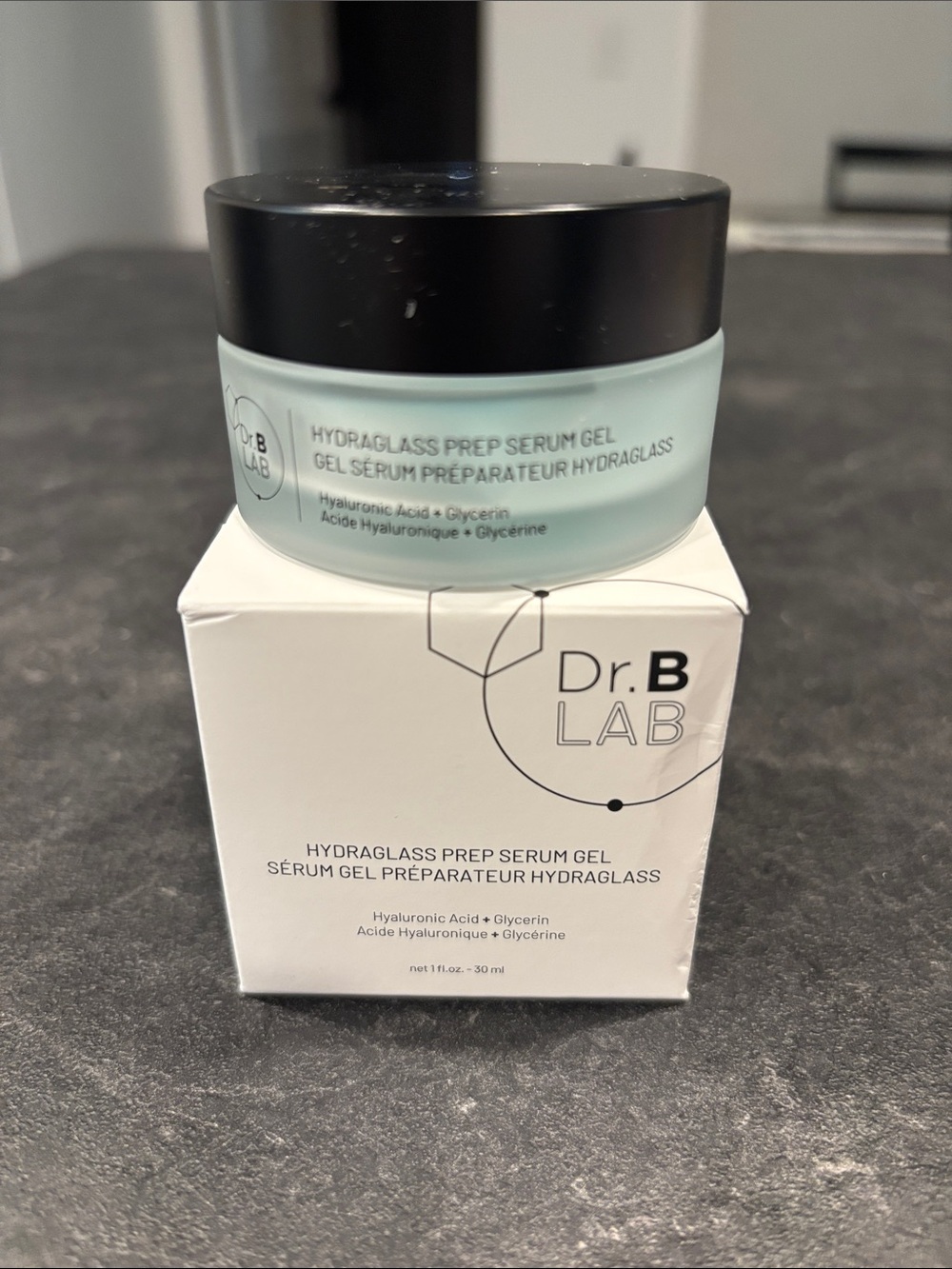 Hydraglass Prep Serum Gel - Light Aqua